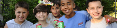 Group of kids with treats