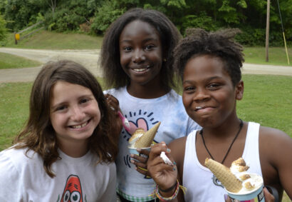 Group of kids with treats