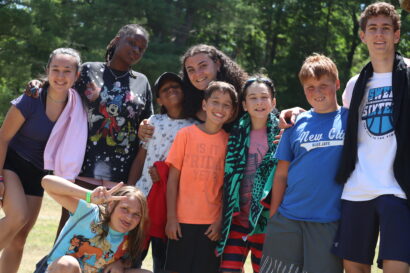 Group of kids smiling